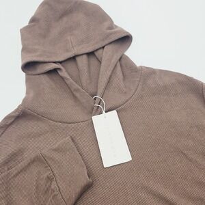 7 Diamonds Hoodie Men's Medium Brown Generation Pullover Stretch GSTH-8365 NWT